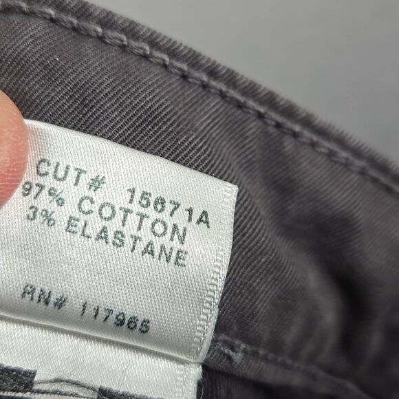 J Brand Straight Leg Jeans 34x34 Grey - Picture 8 of 12